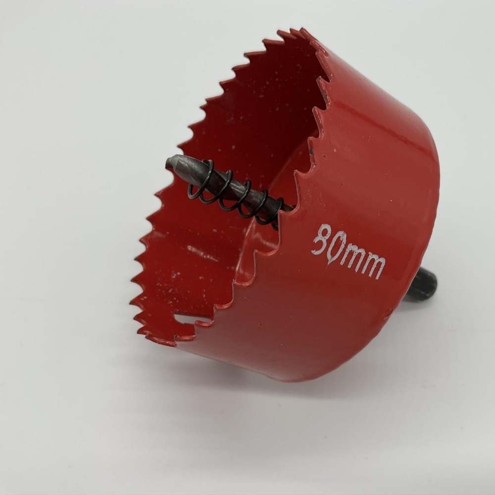 80mm Saw Drill Bit 80mm Steel Round Cutting Tool For Power Drill Woodworking